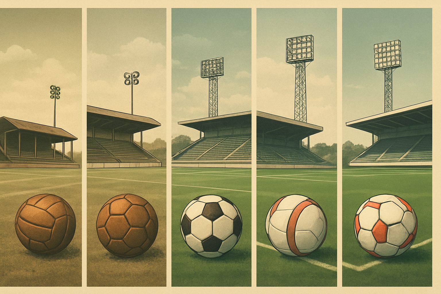 historia futbolu mazowieckiego dekady